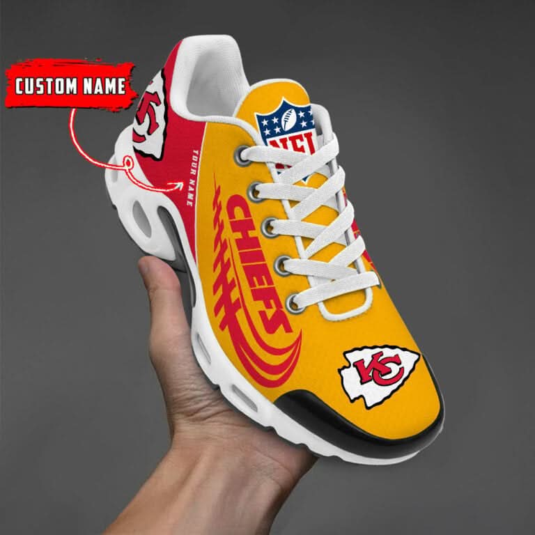 Kansas City Chiefs-Custom Name-TN Shoes Perfect Gift