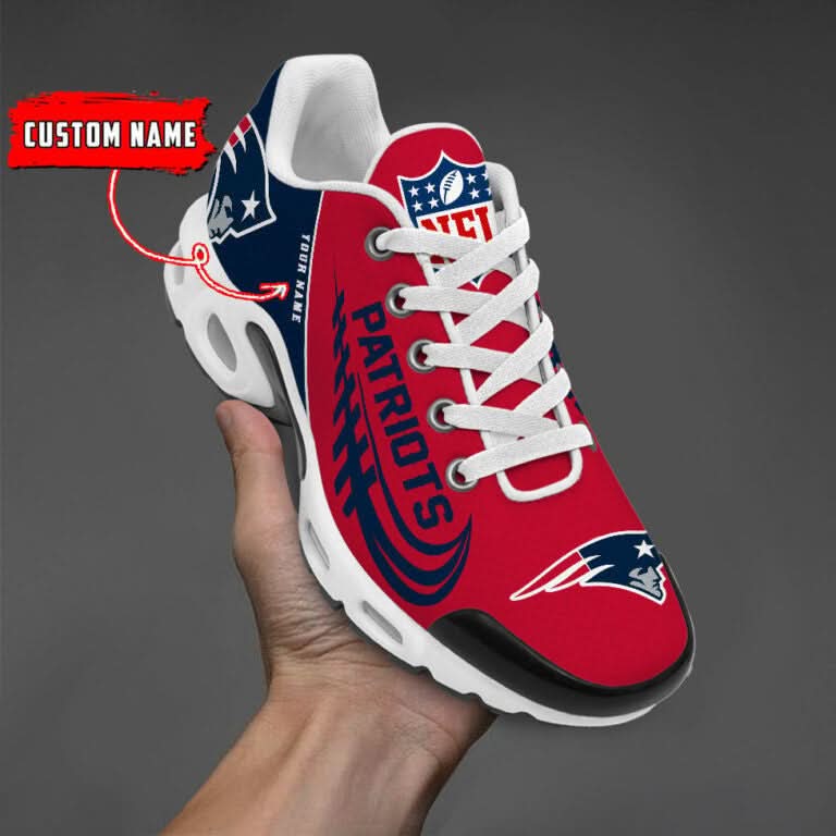 New England Patriots-Custom Name-TN Shoes Perfect Gift