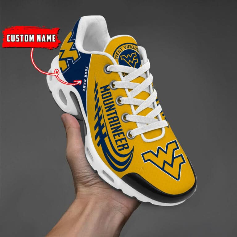 West Virginia Mountaineers-Custom Name-TN Shoes