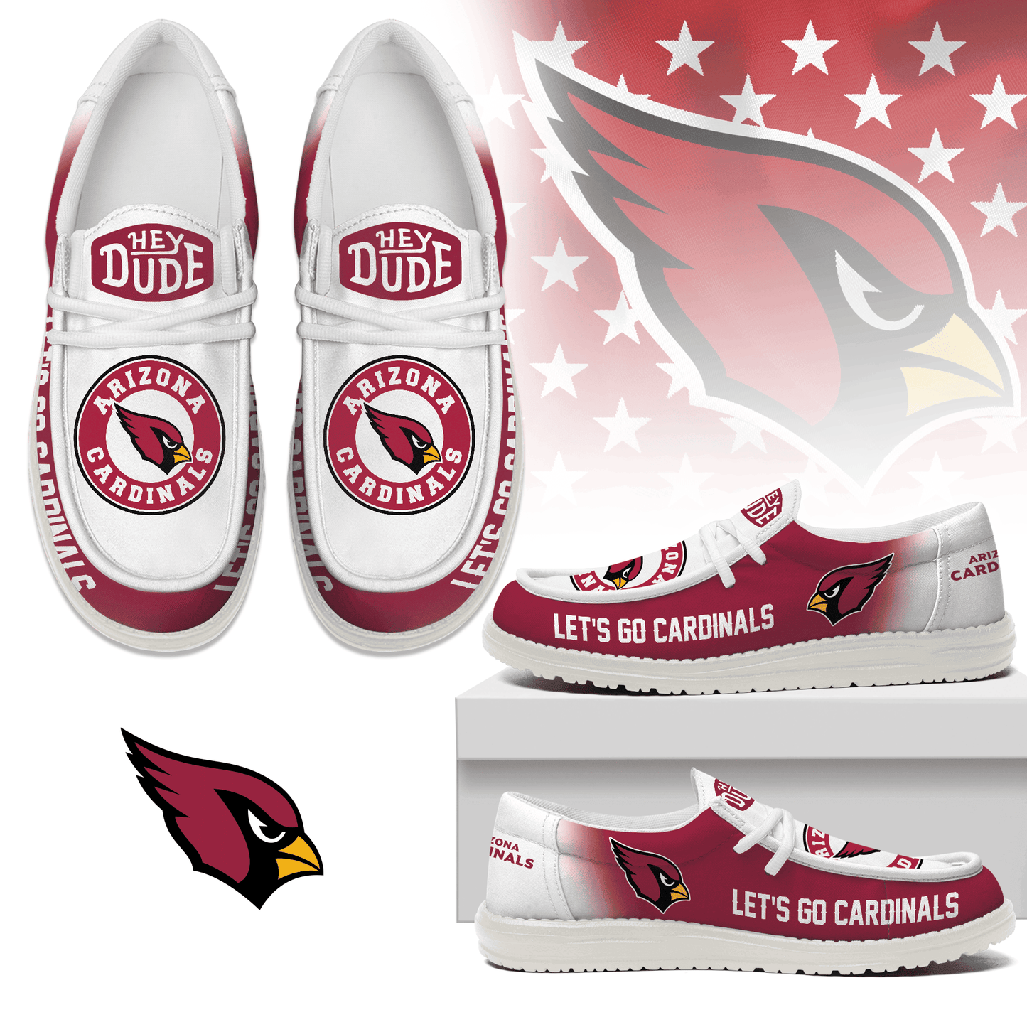Arizona Cardinals | Premium Loafer Shoes NY