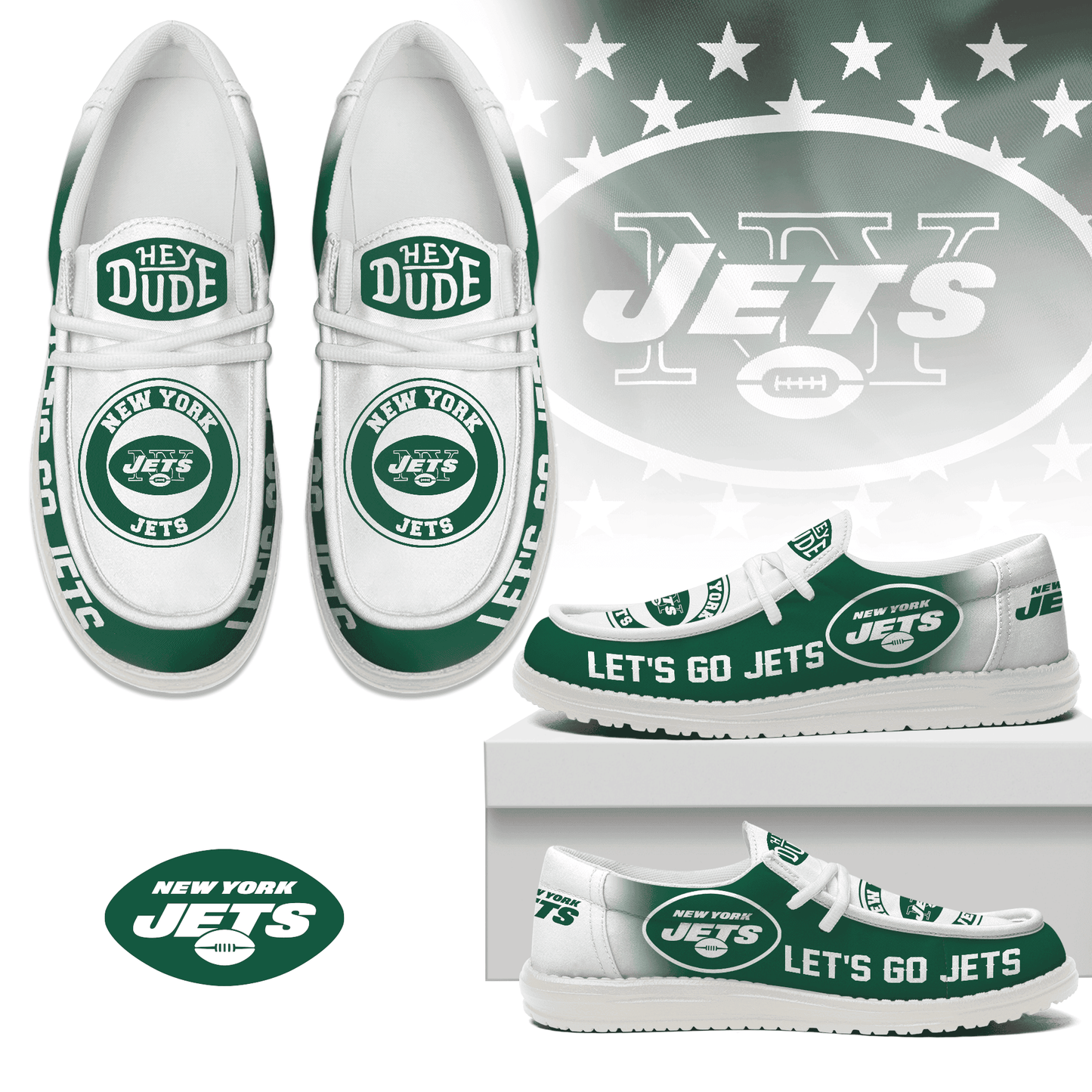 New York Jets | Premium Loafer Shoes NY