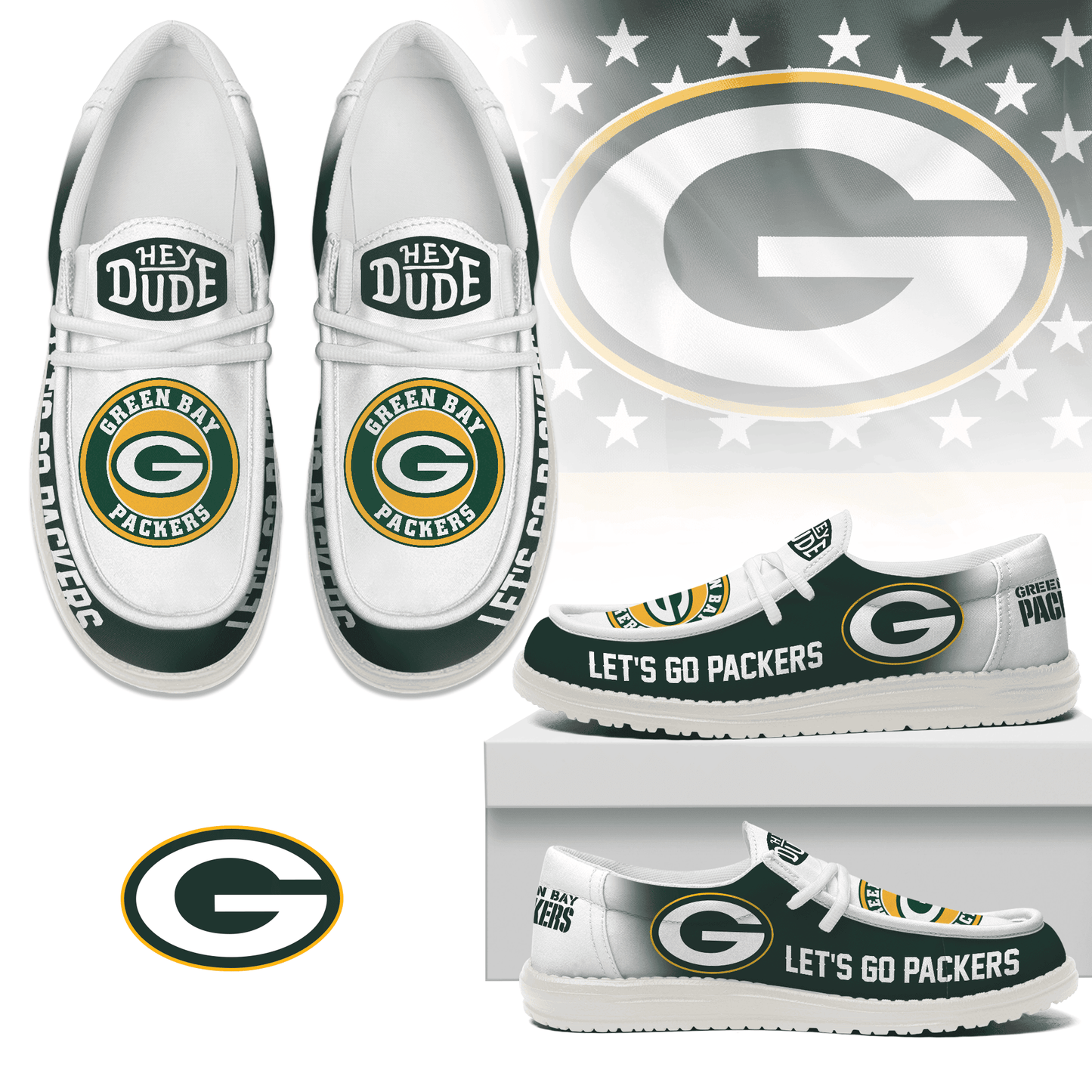 Green Bay Packers | Premium Loafer Shoes NY