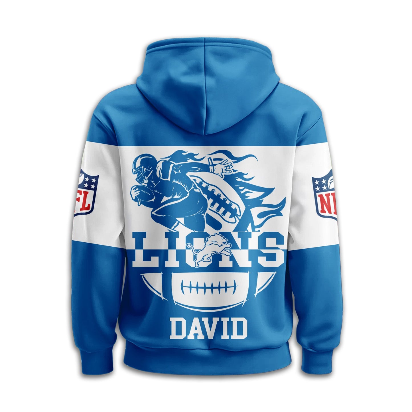 Detroit Lions | Premium Touchdown Spirit Personalized Hoodie TD