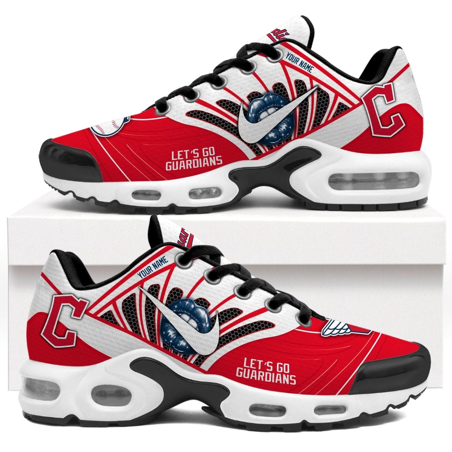 Cleveland Guardians | Personalized Air Max Shoes Limited Edition