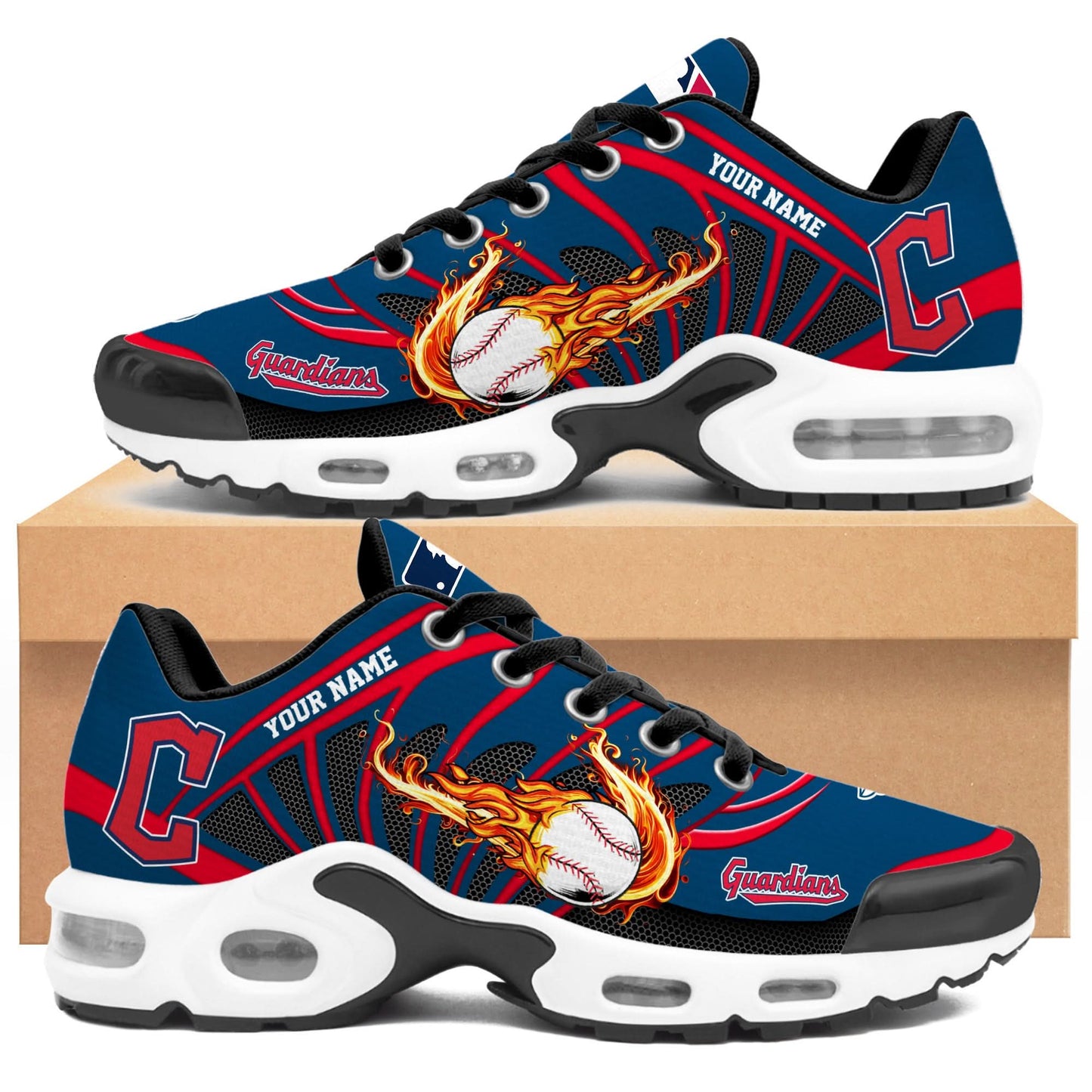 Cleveland Guardians | Personalized Air Max Shoes Limited Edition