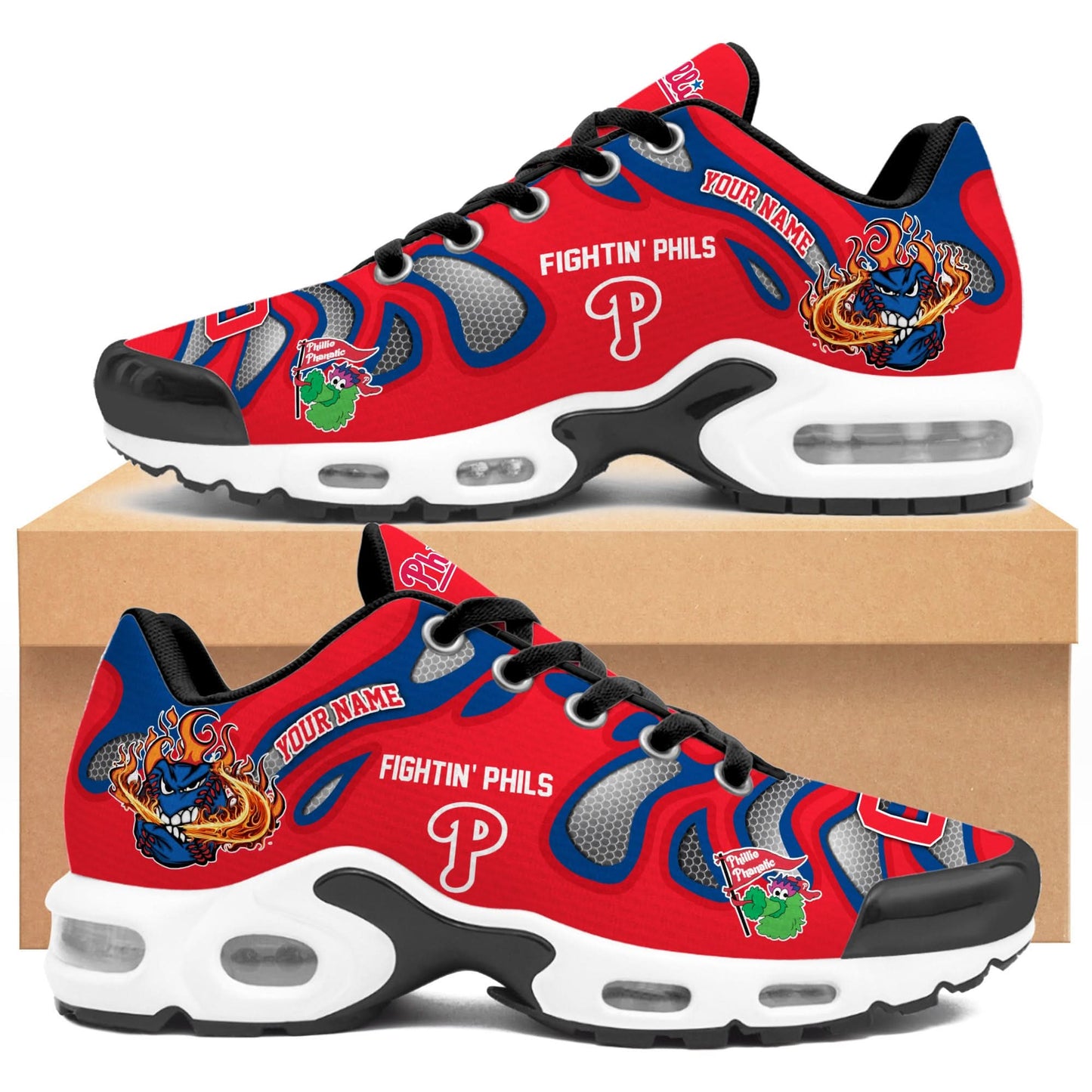 Philadelphia Phillies | Personalized Air Max Shoes Limited Edition