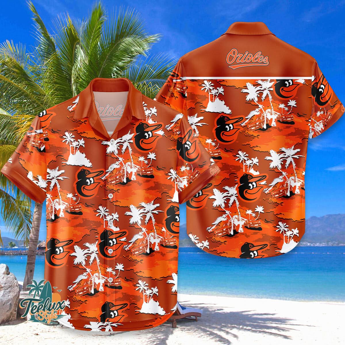 Baltimore Orioles | MH MLB Hawaiian Shirt 8