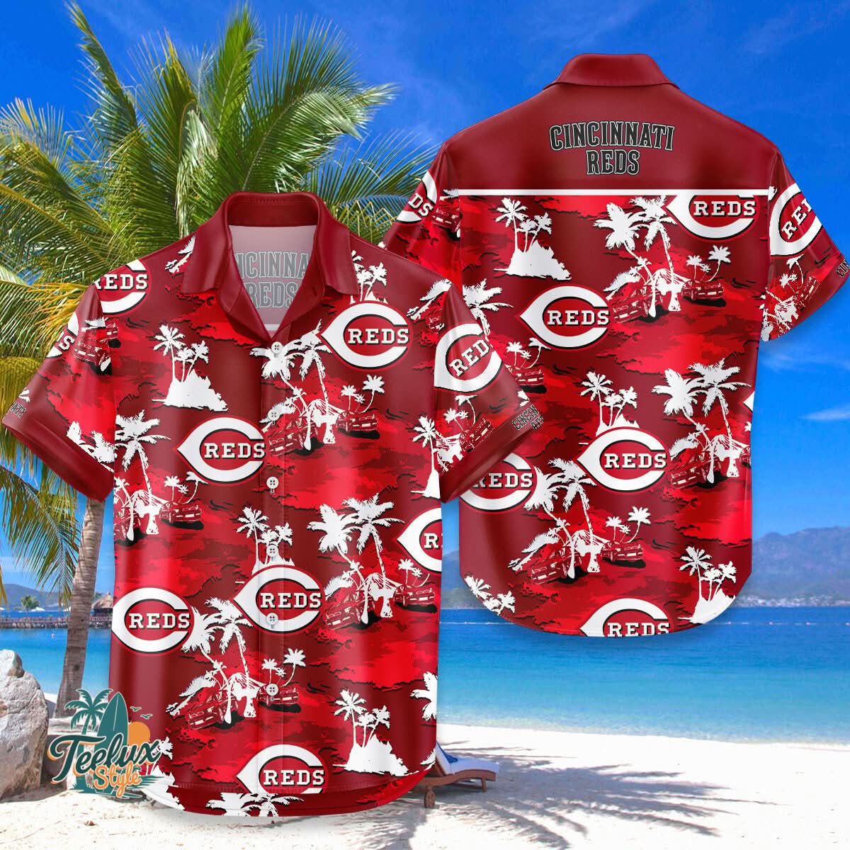 Cincinnati Reds | MH MLB Hawaiian Shirt 8