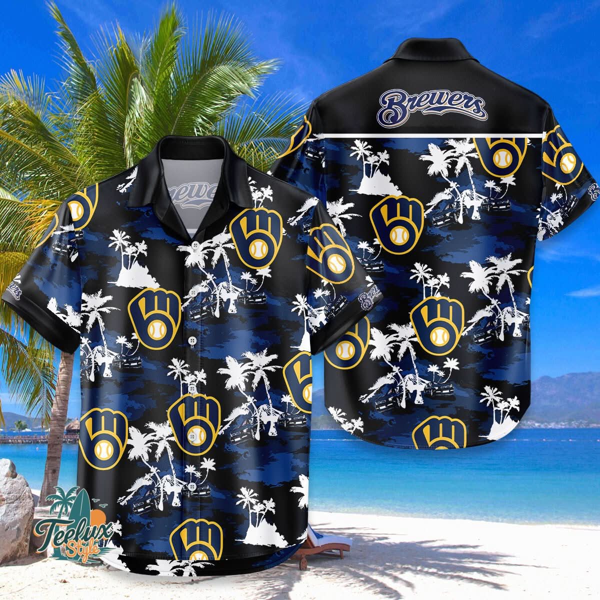 Milwaukee Brewers | MH MLB Hawaiian Shirt 8