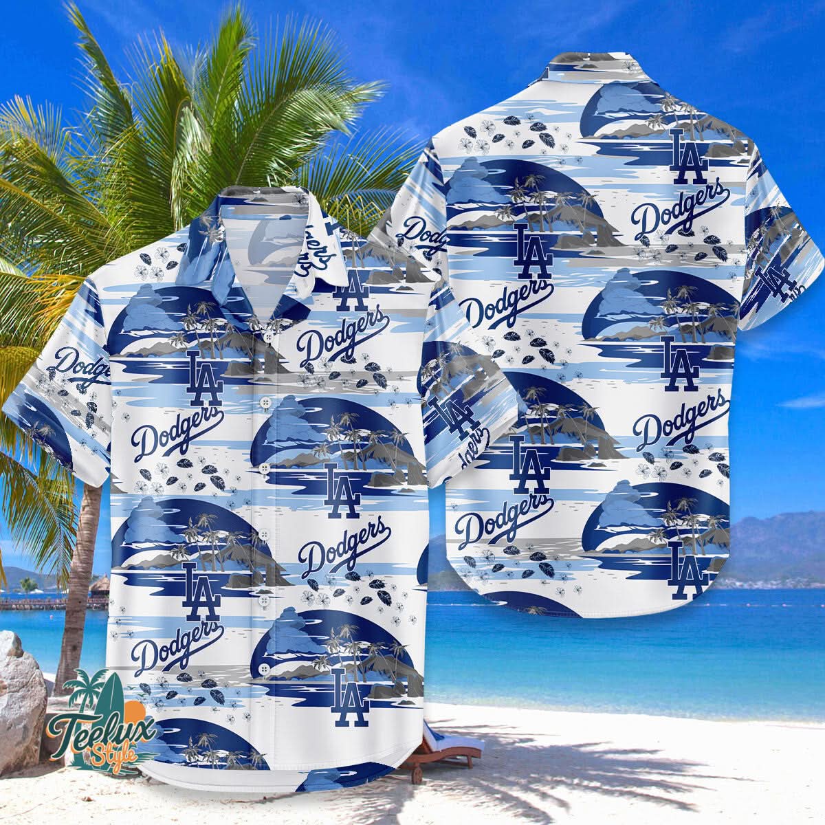 Los Angeles Dodgers | MH MLB Hawaiian Shirt 9