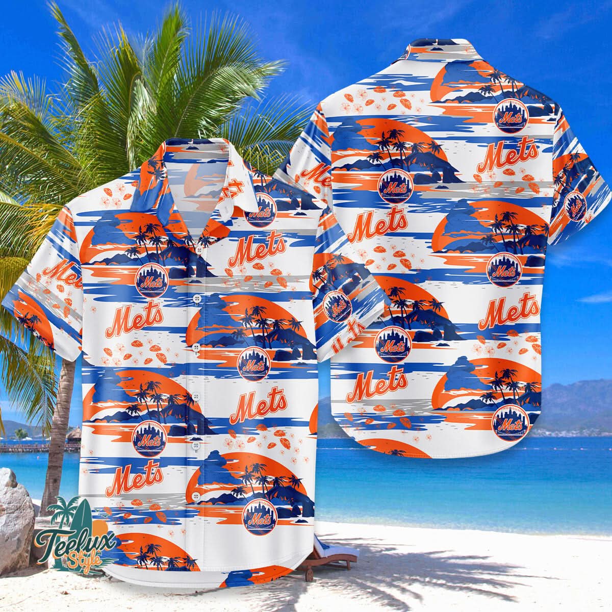 New York Mets | MH MLB Hawaiian Shirt 9