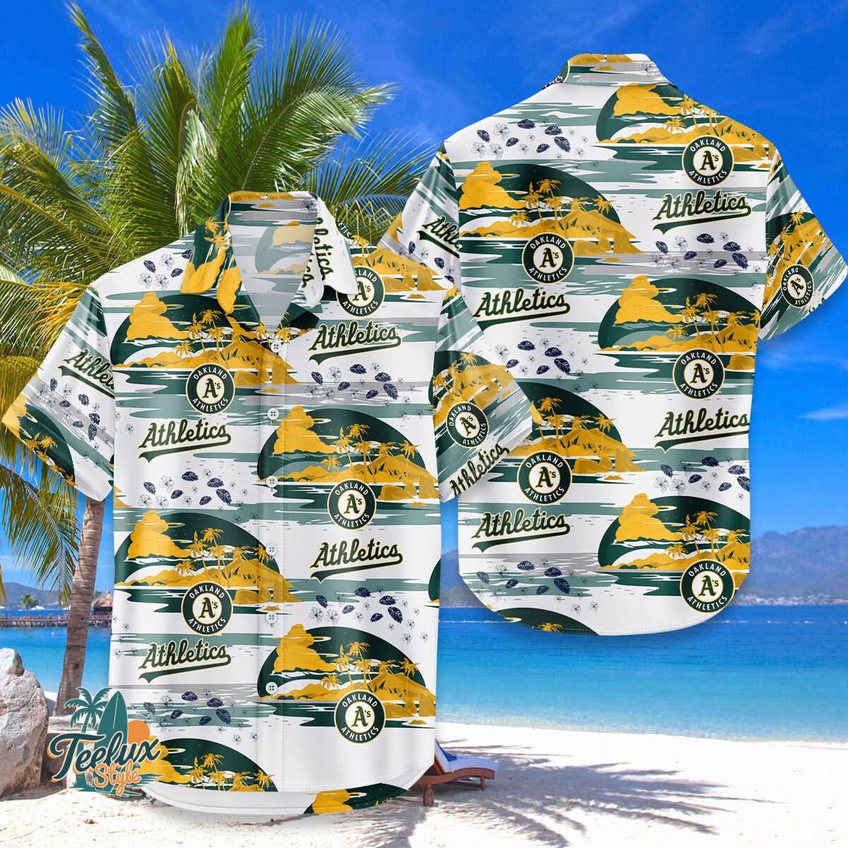 Oakland Athletics | MH MLB Hawaiian Shirt 9