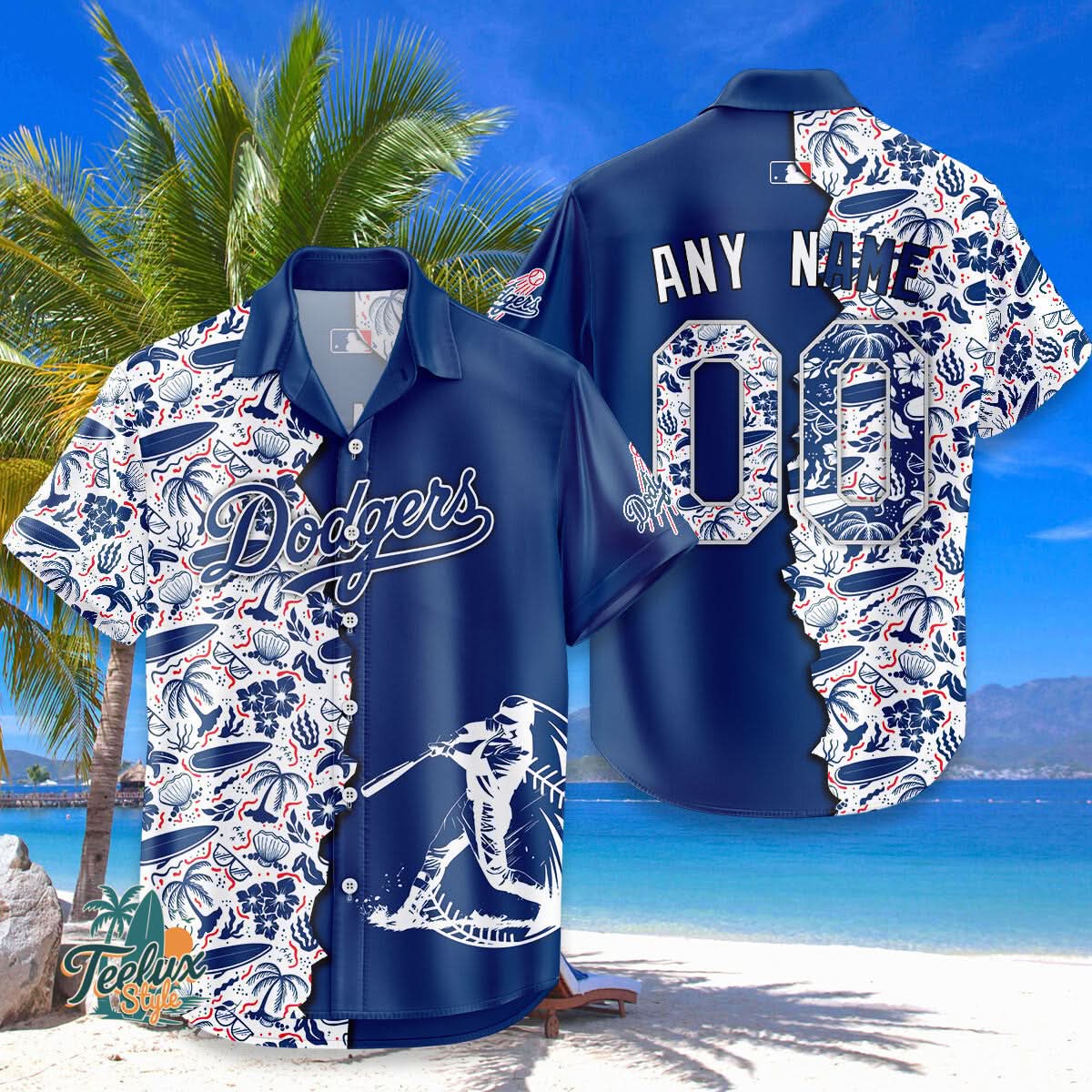 Los Angeles Dodgers | MH MLB Hawaiian Shirt 10