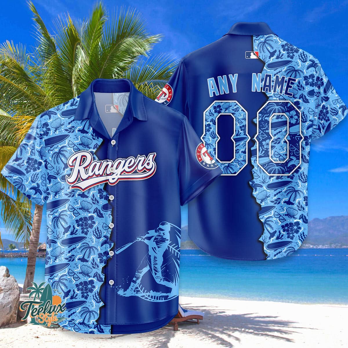 Texas Rangers | MH MLB Hawaiian Shirt 10
