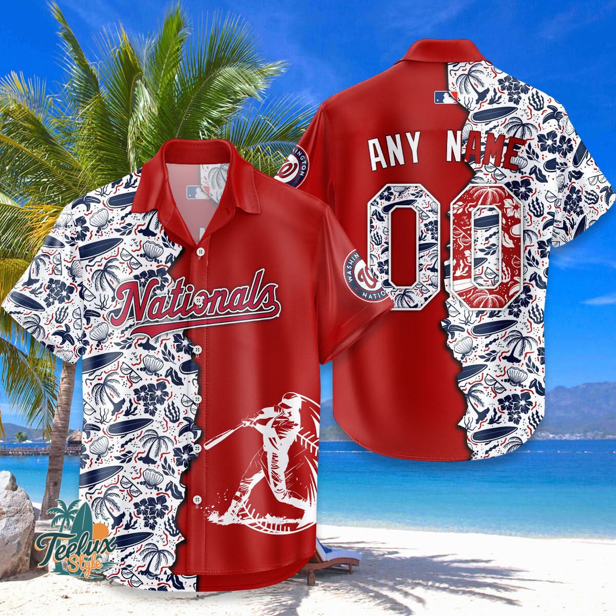 Washington Nationals | MH MLB Hawaiian Shirt 10
