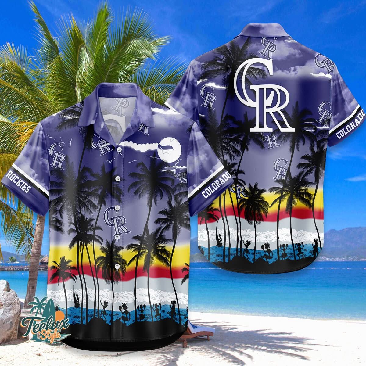 Colorado Rockies | MH MLB Hawaiian Shirt 6