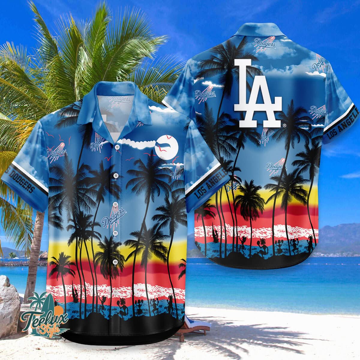 Los Angeles Dodgers | MH MLB Hawaiian Shirt 6