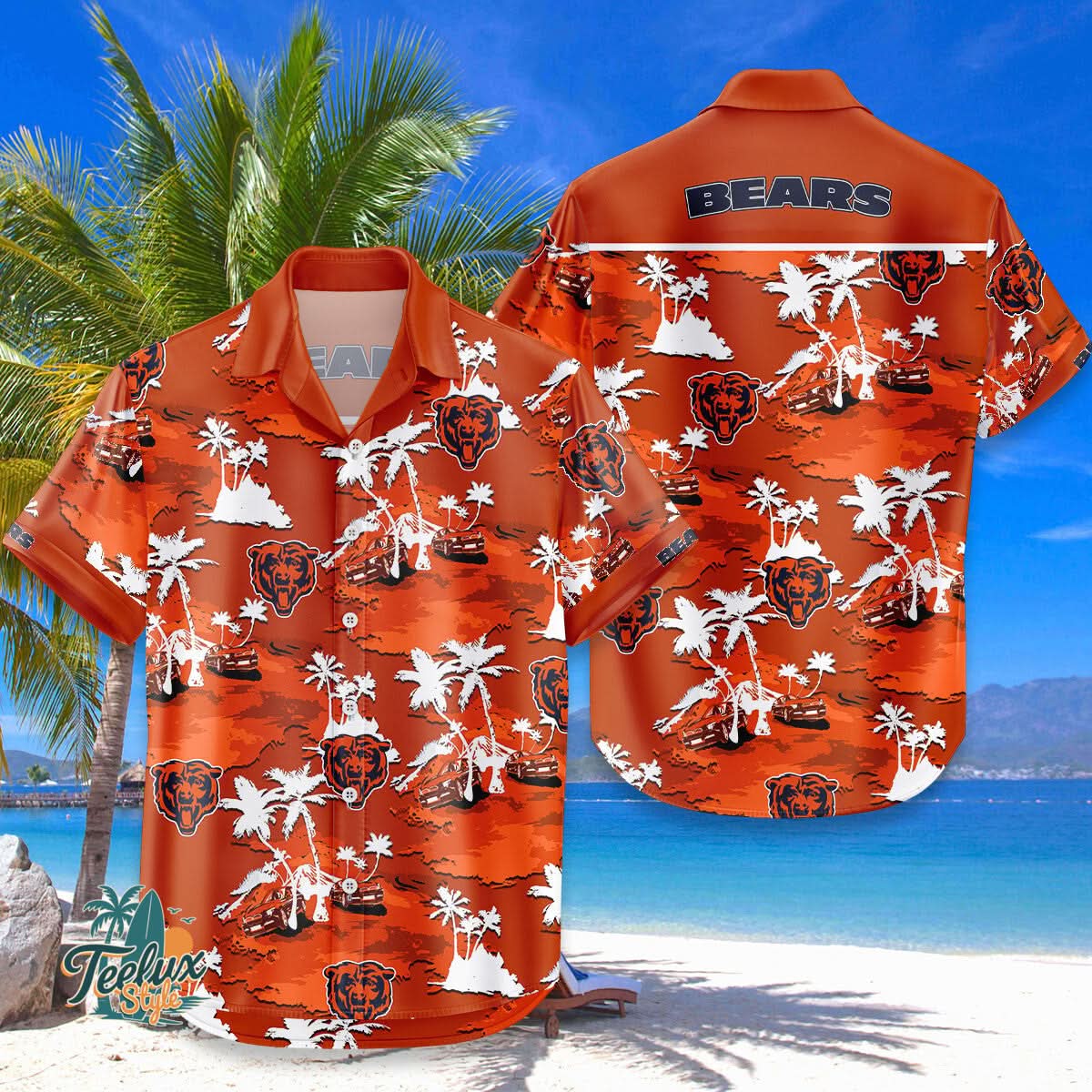 Chicago Bears | MH NFL Hawaiian Shirt 3