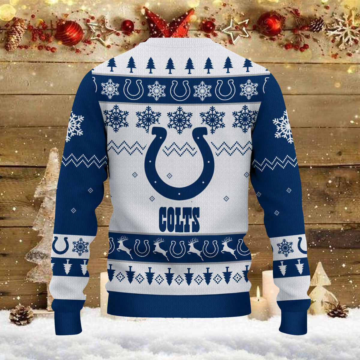Indianapolis Colts Ugly Sweater - Christmas Gift 1014