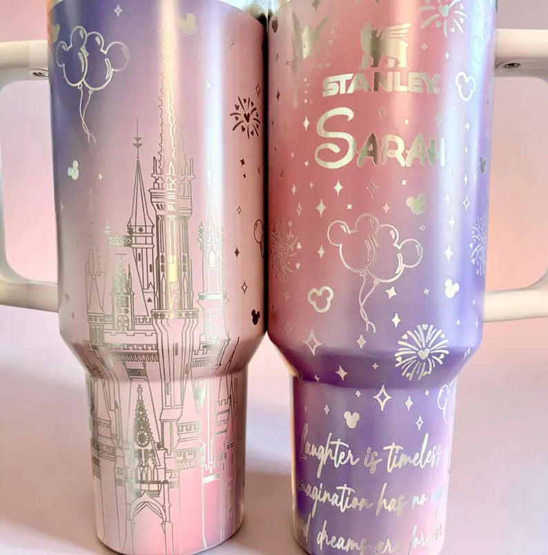 Magic Castle Personalized Name Engraved Tumbler 40oz