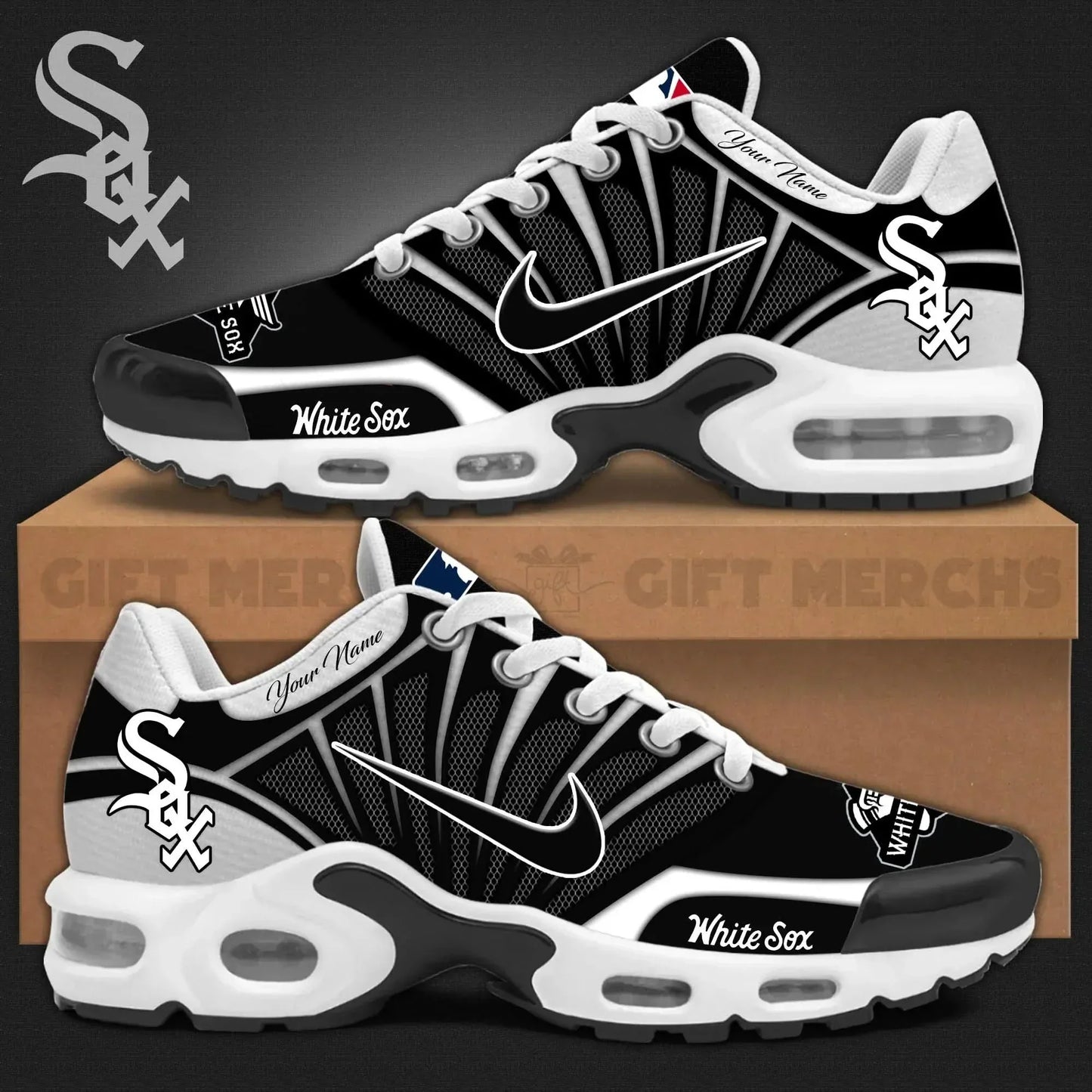 Chicago White Sox Customized Premium Sport Shoes