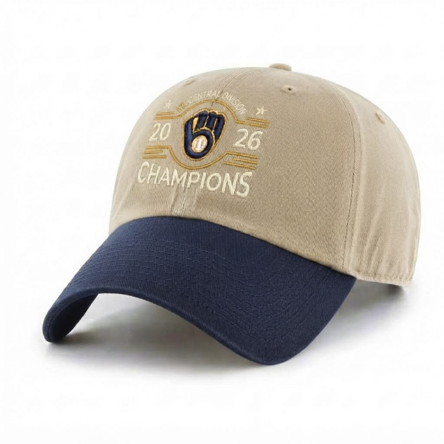 MIL 2026 NL Central Division Champions Baseball Cap - Embroidered
