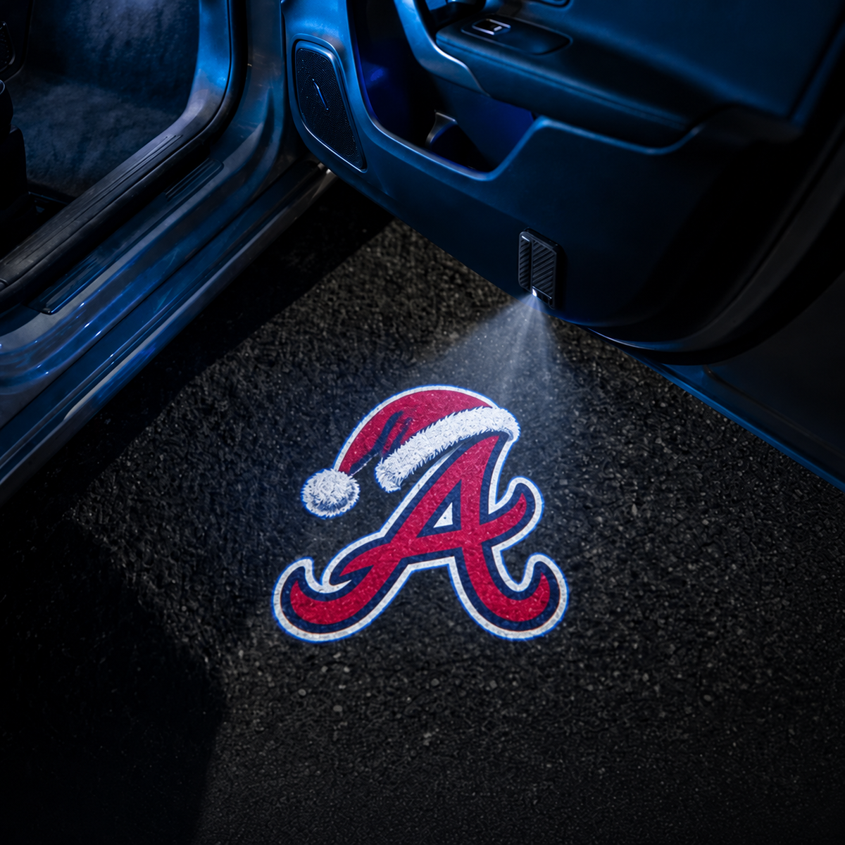 Christmas Baseball Car Door Projector Lights