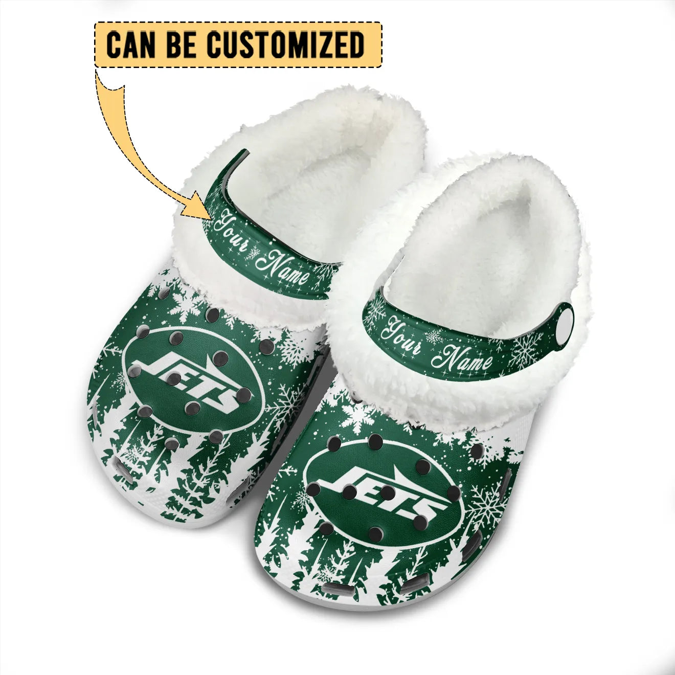 NYJ Fleece-Lined Clogs - Comfortable in Winter