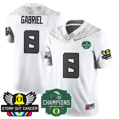 Oregon Alternate 2024 Big Ten Champions Jersey V1 - All Stitched