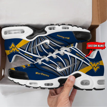 West Virginia Mountaineers NCAA Air Max Plus Shoes - Limited