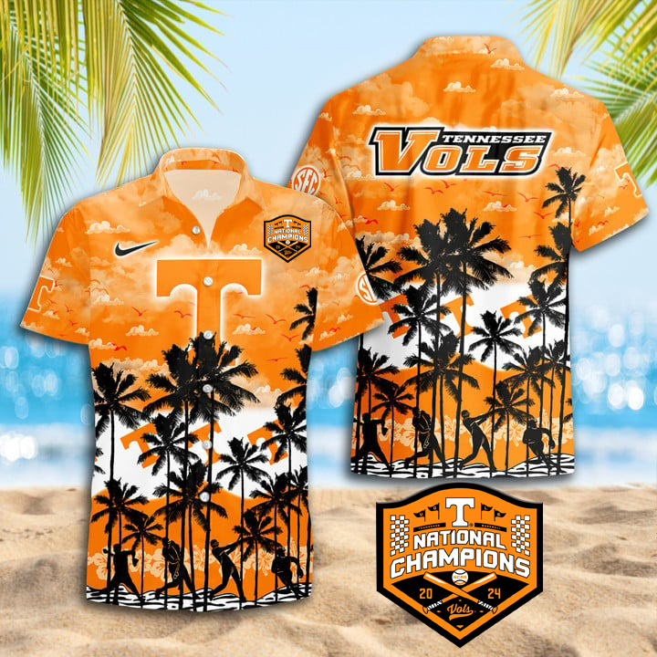 Tennessee 2024 Baseball College World Series Champions Hawaiian Shirt CT008