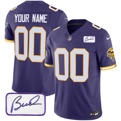 Vikings Vapor Limited 2024 Custom Jersey TLA - All Stitched