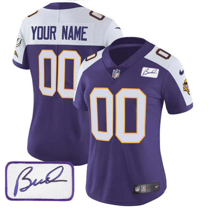 Vikings Vapor Limited 2024 Custom Jersey TLA - All Stitched