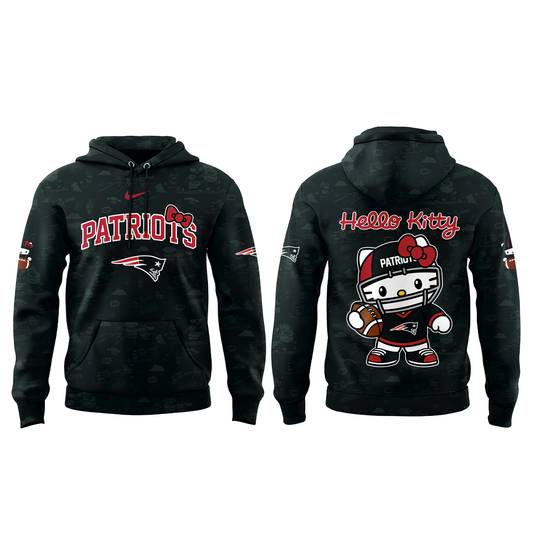 NE x Meow KT 2026 Cute Graphic Pullover Hoodie - Printed