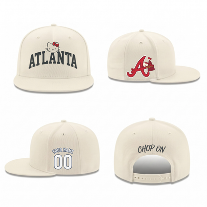 ATL x Meow KT Personalized Snapback Cap - Printed