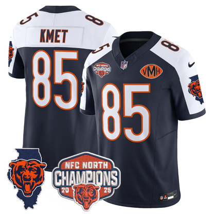 CHI 2025 NFC North Champions Patch Jersey V2