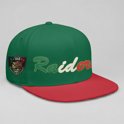 Las Vegas Raiders Mexico Edition Personalized Snapback Cap - Printed