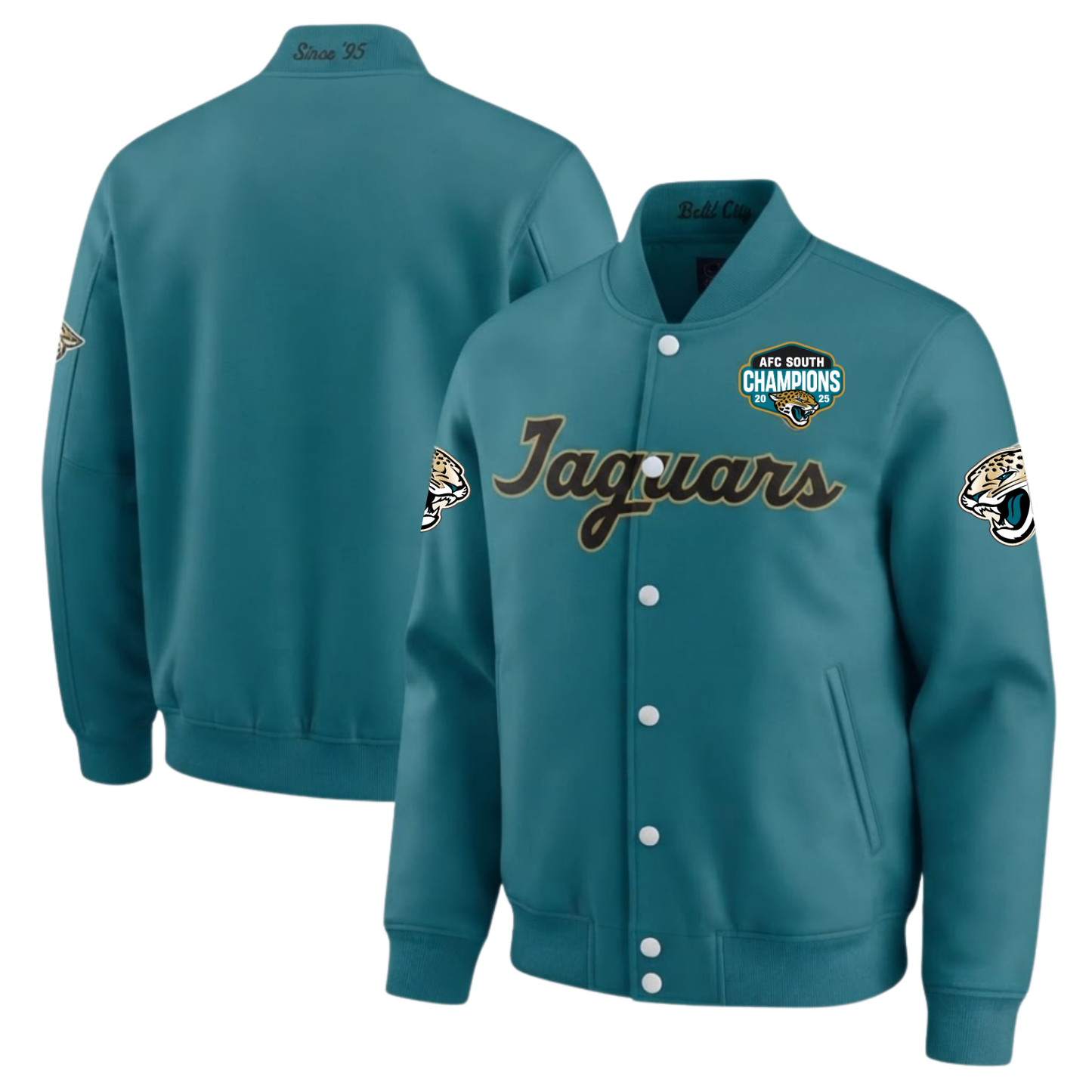 Jacksonville Jaguars Rivalries 2026 Limited Edition Varsity Jacket - Printed