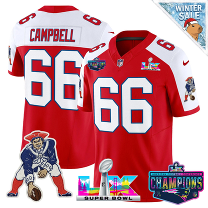 NE 2025 Vapor Jersey - AFC Champions Limited Patch