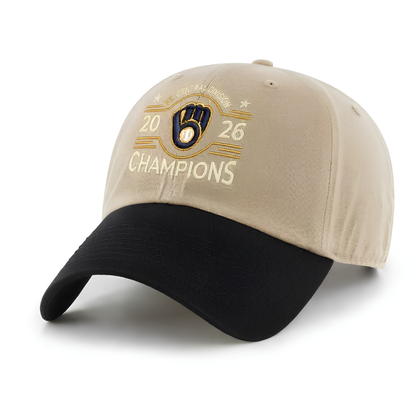 MIL 2026 NL Central Division Champions Baseball Cap - Embroidered