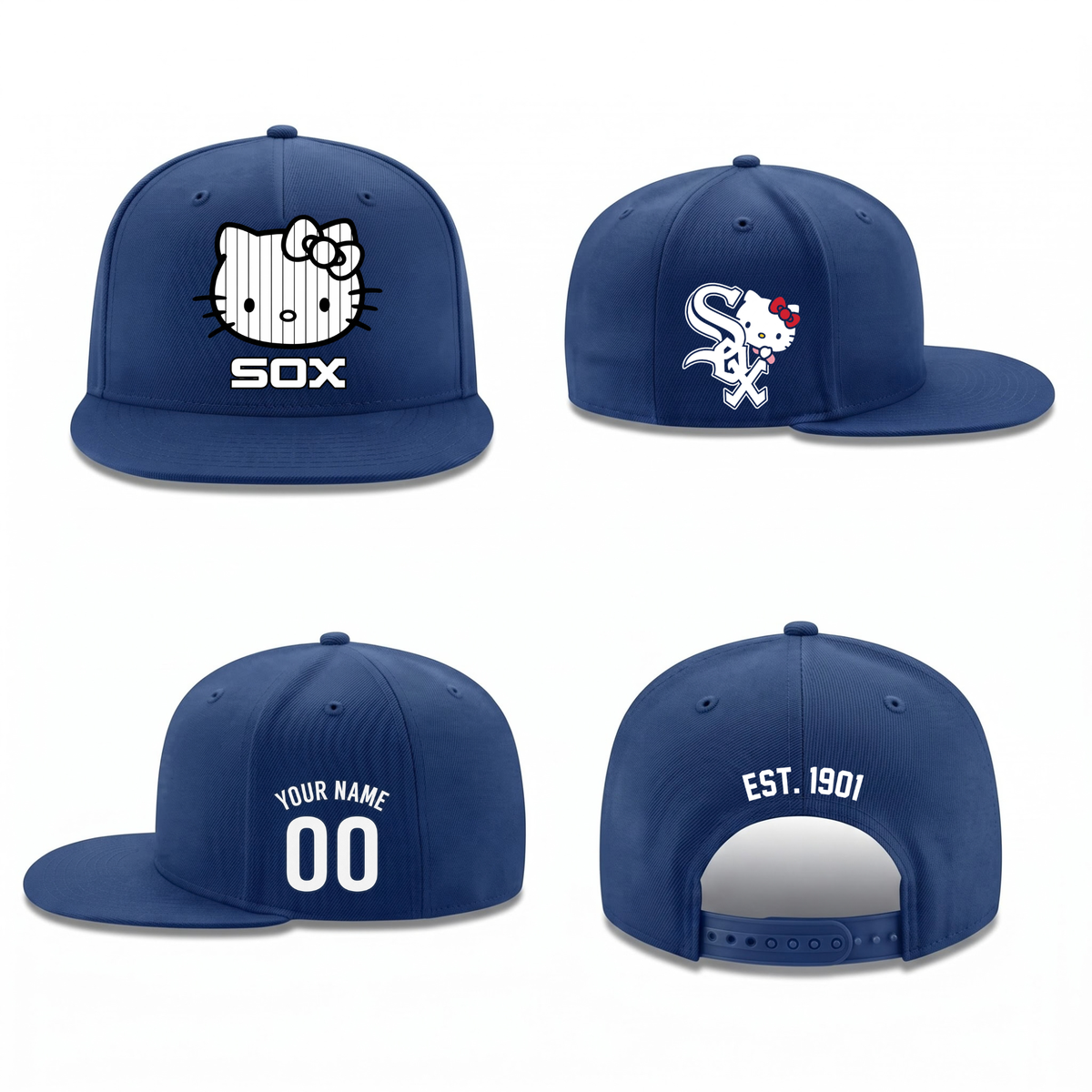 CWS x Meow KT Personalized Snapback Cap - Printed