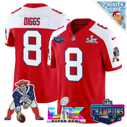 NE 2025 Vapor Jersey - AFC Champions Limited Patch