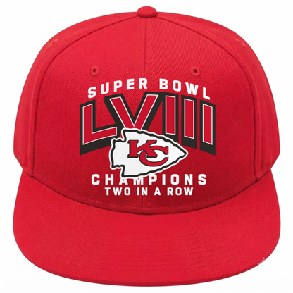 KC Super Bowl Champions Snapback Cap - Printed