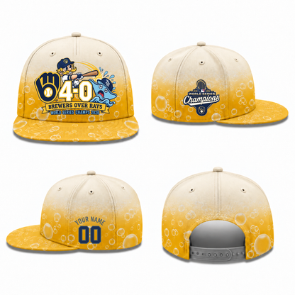 MIL 2026 World Series Champions Personalized Snapback Cap - Printed V2