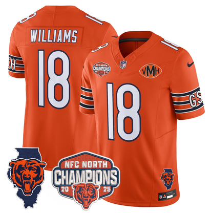 CHI 2025 NFC North Champions Patch Jersey V2
