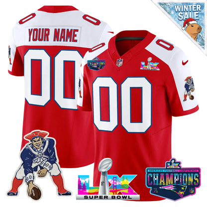 Custom NE 2025 Vapor Jersey - AFC Champions Limited Patch