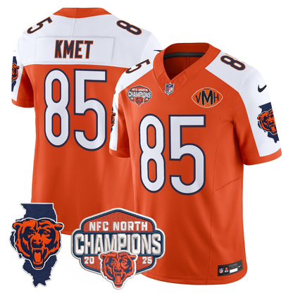 CHI 2025 NFC North Champions Patch Jersey V2