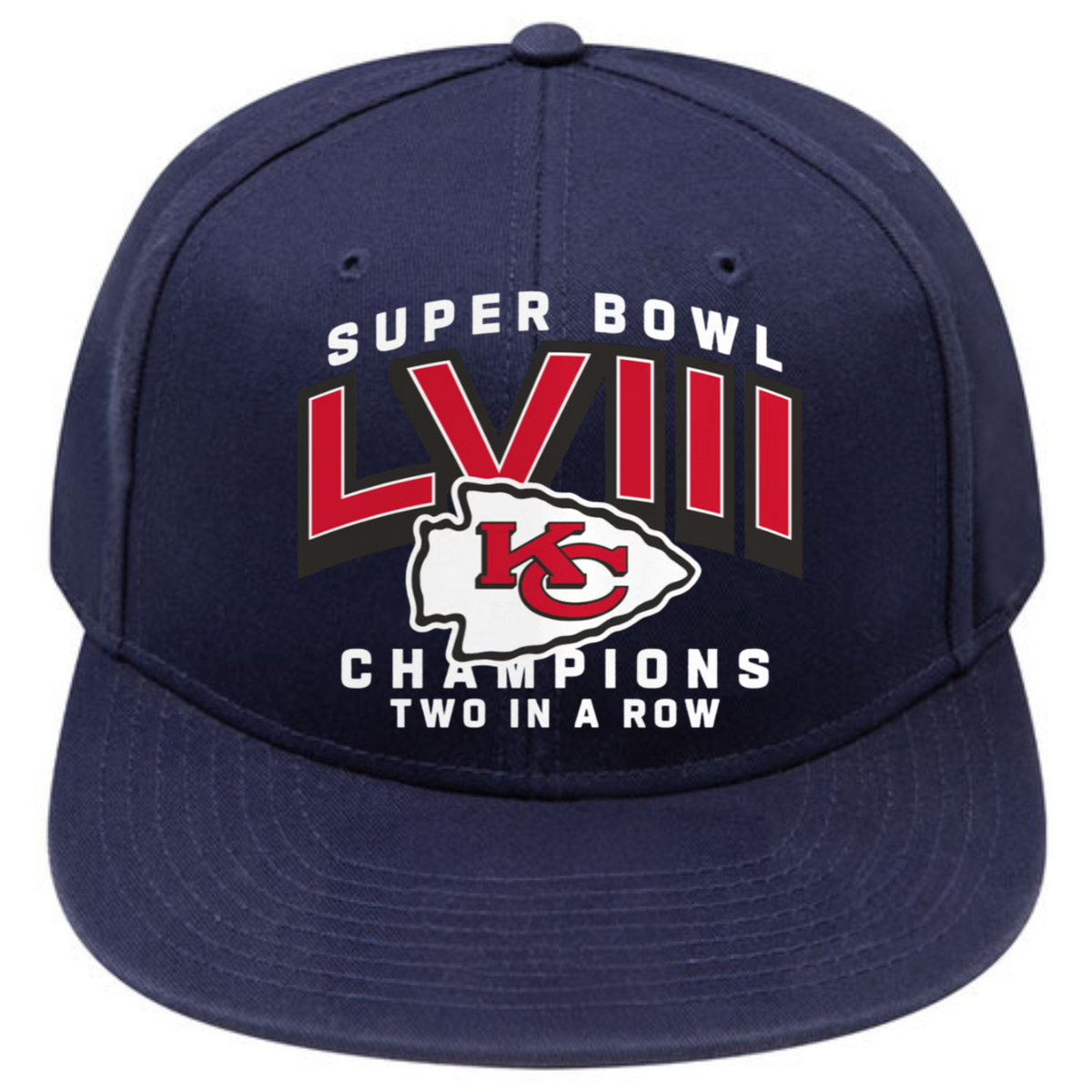 KC Super Bowl Champions Snapback Cap - Printed