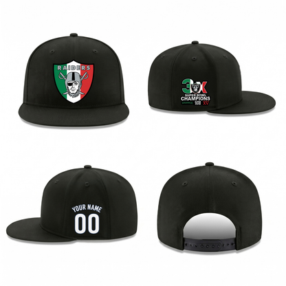 LVR Mexico Edition Personalized Snapback Cap - Printed V1