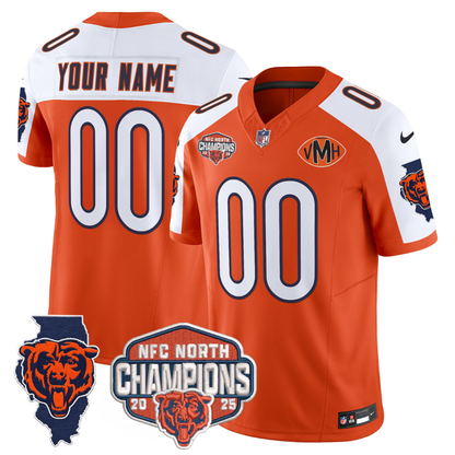 CHI 2025 NFC North Champions Patch Jersey V2